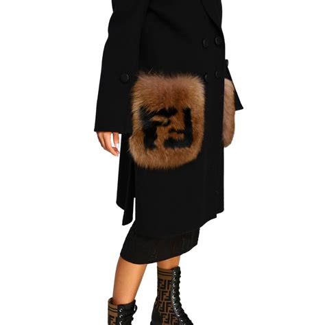 Cappotti in pelle di FENDI da donna 